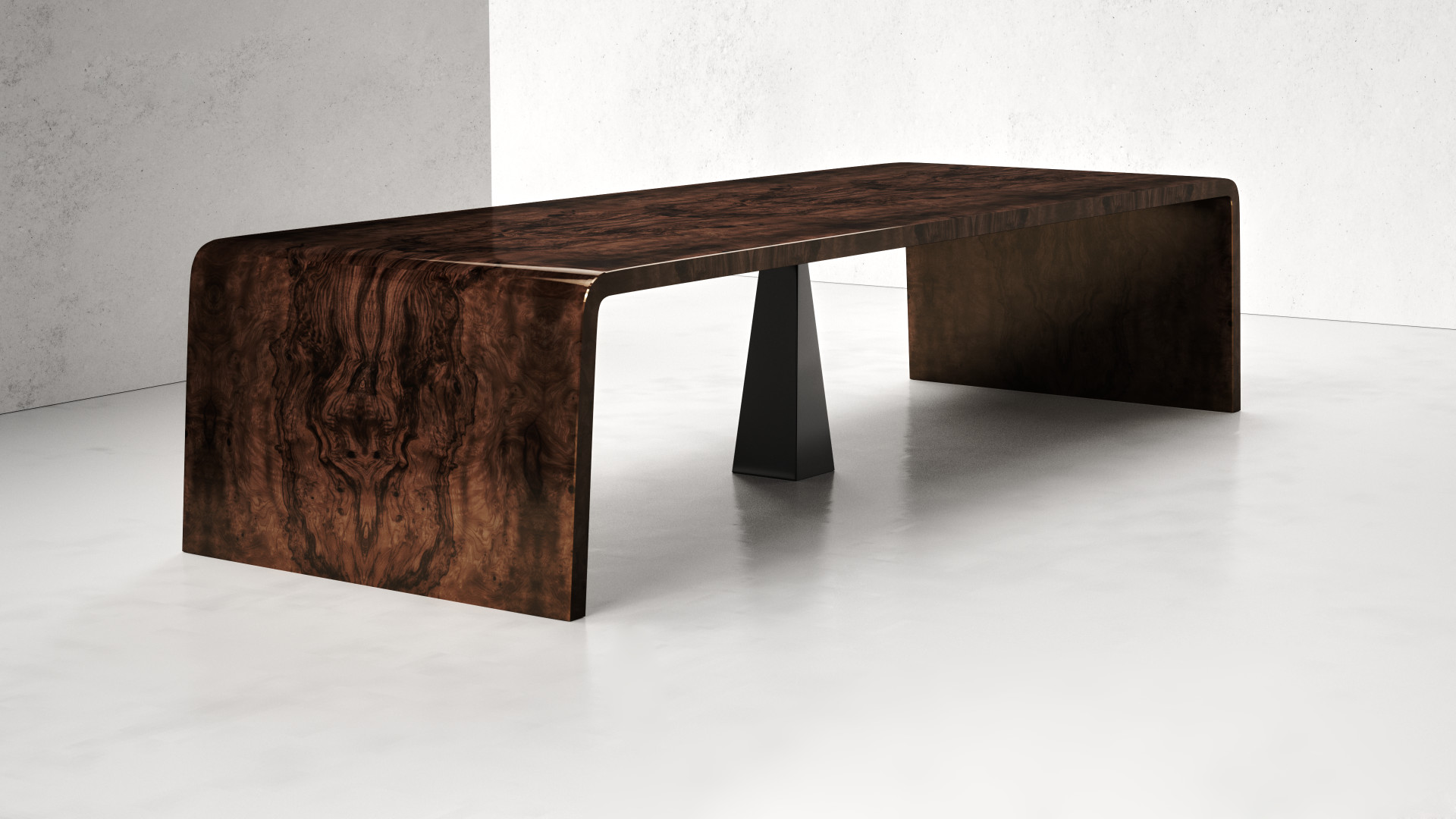 Table dark brown Thomas Mucha Design